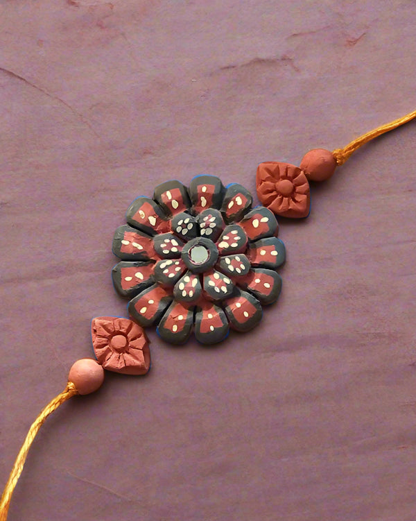 Kutch Mudwork Rakhi 11