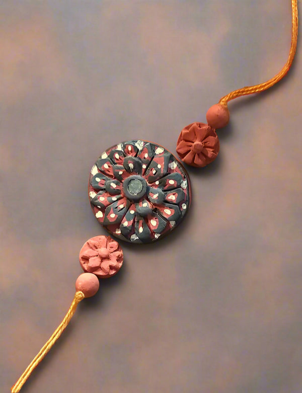 Kutch Mudwork Rakhi 14