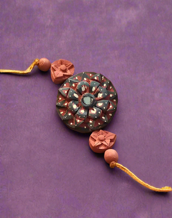 Kutch Mudwork Rakhi 16