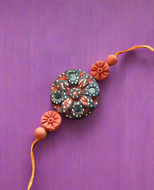 Kutch Mudwork Rakhi 17