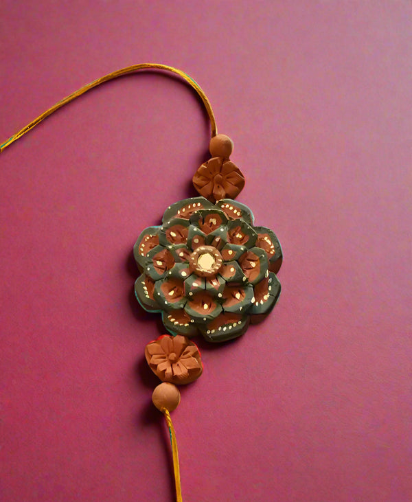 Kutch Mudwork Rakhi 1
