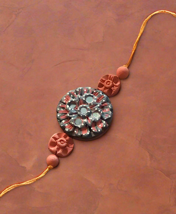Kutch Mudwork Rakhi 24