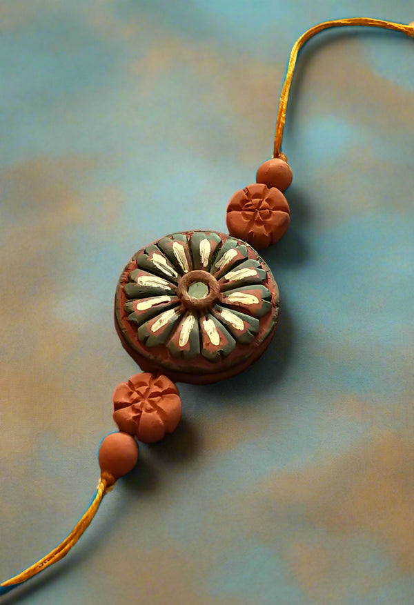 Kutch Mudwork Rakhi 4
