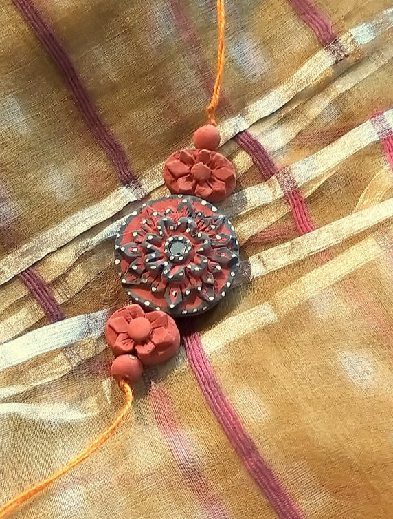 Kutch Mudwork Rakhi 6