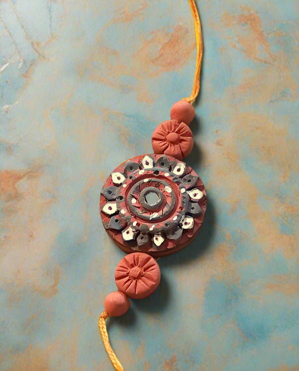 Kutch Mudwork Rakhi 7