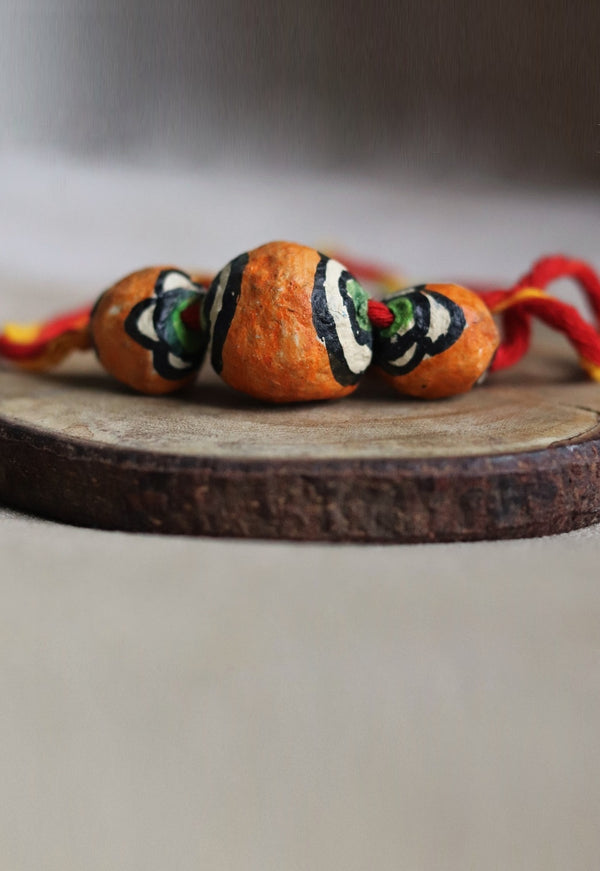 Madhubani Papier Mache Rakhi 6