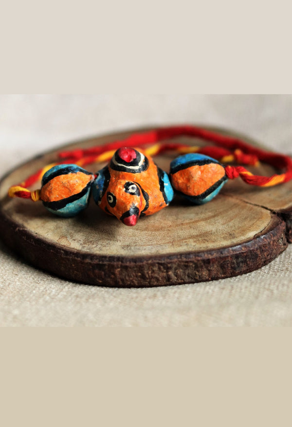 Madhubani Papier Mache Rakhi 5